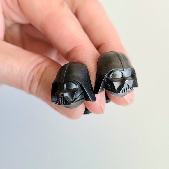 Metal 3D Darth Vader Cufflinks. Star Wars. - Picture 1 of 5